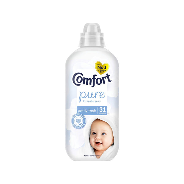 Comfort Pure Liquid Fabric Conditioner | 930ml, for 31 Washes