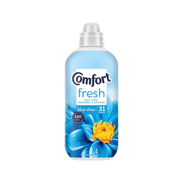 Comfort Blue Skies Scented Fabric Conditioner | 930ml, 31 Washes