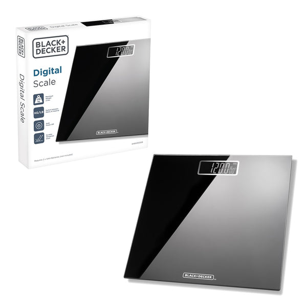 Black + Decker Digital Bathroom Scale 