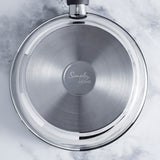 Simply Home Stainless Steel Saucepan with Draining Lid | 16cm
