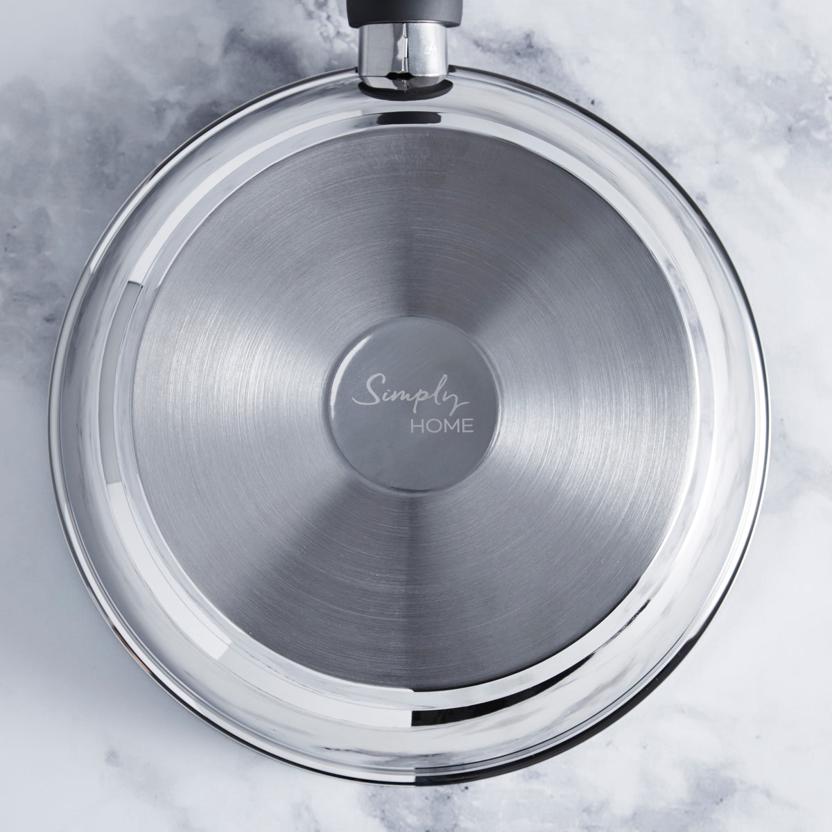 Simply Home Stainless Steel Saucepan with Draining Lid | 18cm