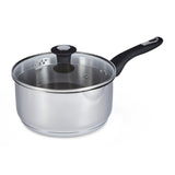 Simply Home Stainless Steel Saucepan with Draining Lid | 20cm
