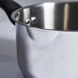Simply Home Stainless Steel Saucepan with Draining Lid | 20cm