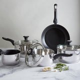 Simply Home Stainless Steel Saucepan with Draining Lid | 20cm