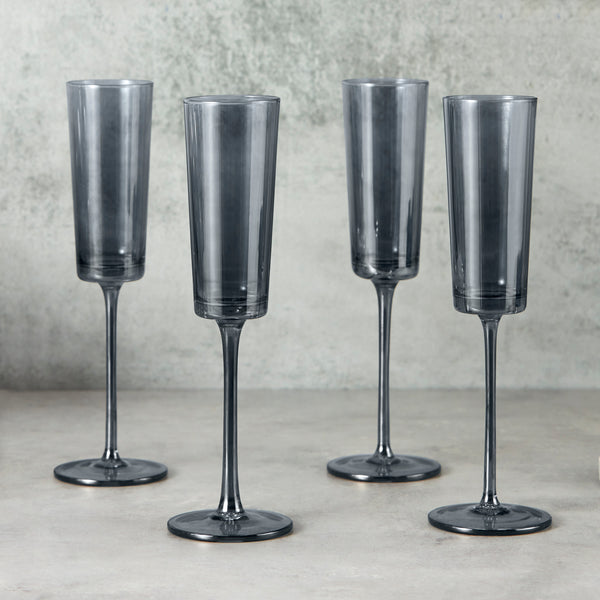 Simply Home SHOME Champagne Flute Set | 4 Piece