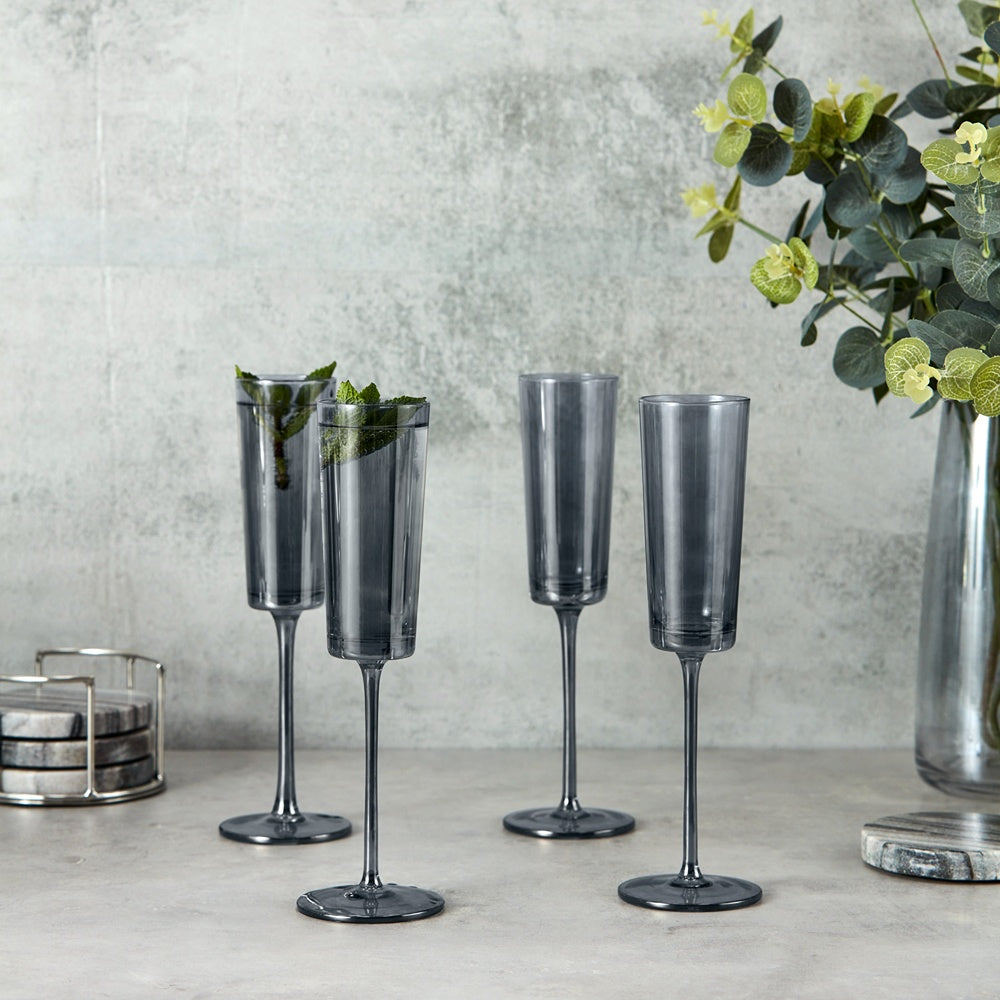 Simply Home Champagne Flute Set - 4 Piece