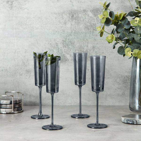 Simply Home Champagne Flute Set - 4 Piece
