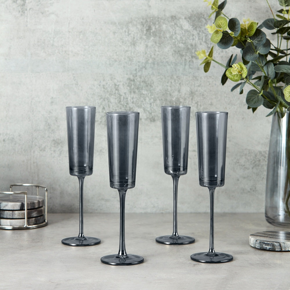 Simply Home Champagne Flute Set - 4 Piece