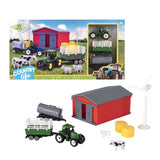 Toy Hub Farmyard Playset Toy | Children's Farmyard Toy Set