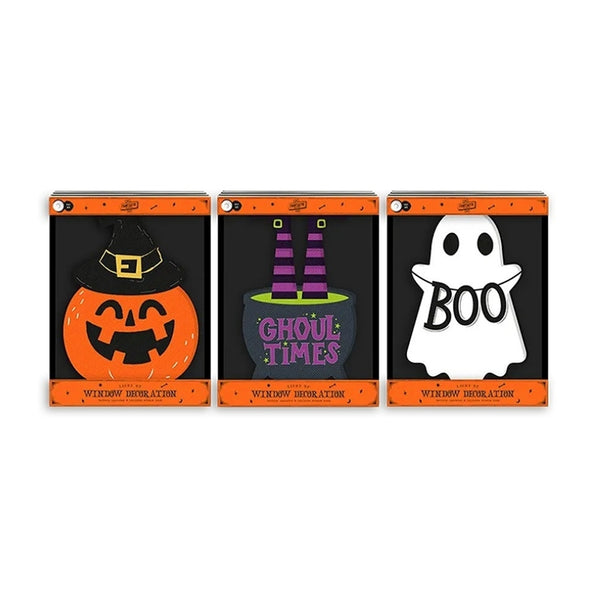 Fang-Tastic Halloween Light Up Window Decoration 