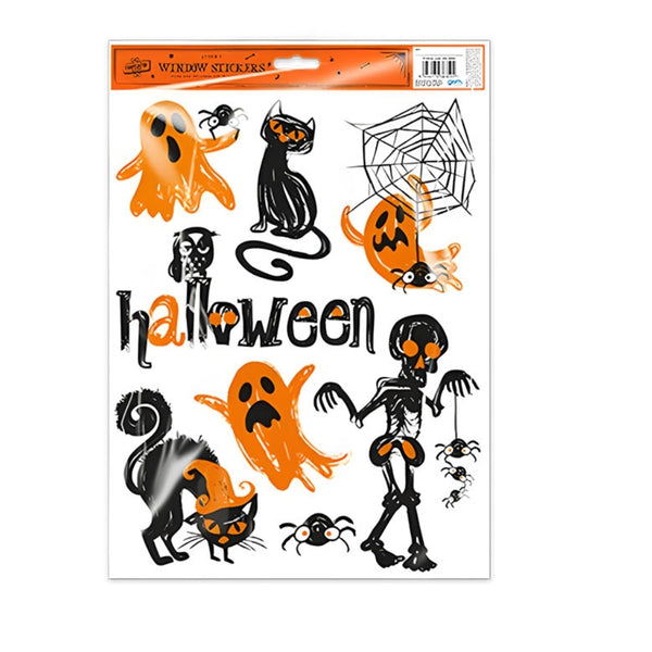 Fang-Tastic Spooky Window Stickers 