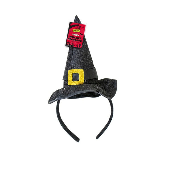 Halloween Whimsical Witch Hat Headband 