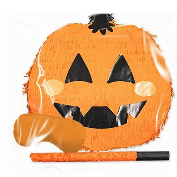 Fang-Tastic Halloween Pumpkin Piñata Set 