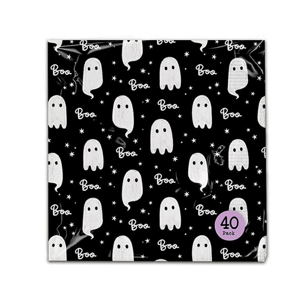 Fang-Tastic Halloween Napkins | 40 Pack