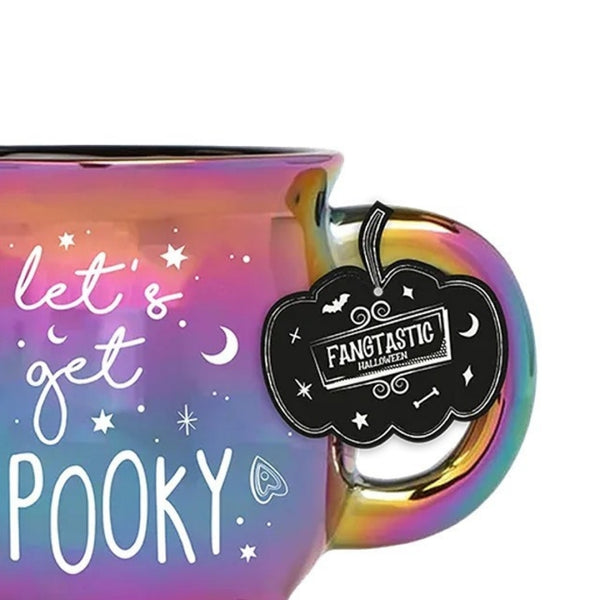 Fang-Tastic Iridescent Witches Cauldron Mug 