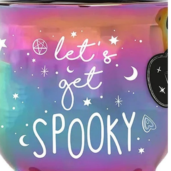 Fang-Tastic Iridescent Witches Cauldron Mug 
