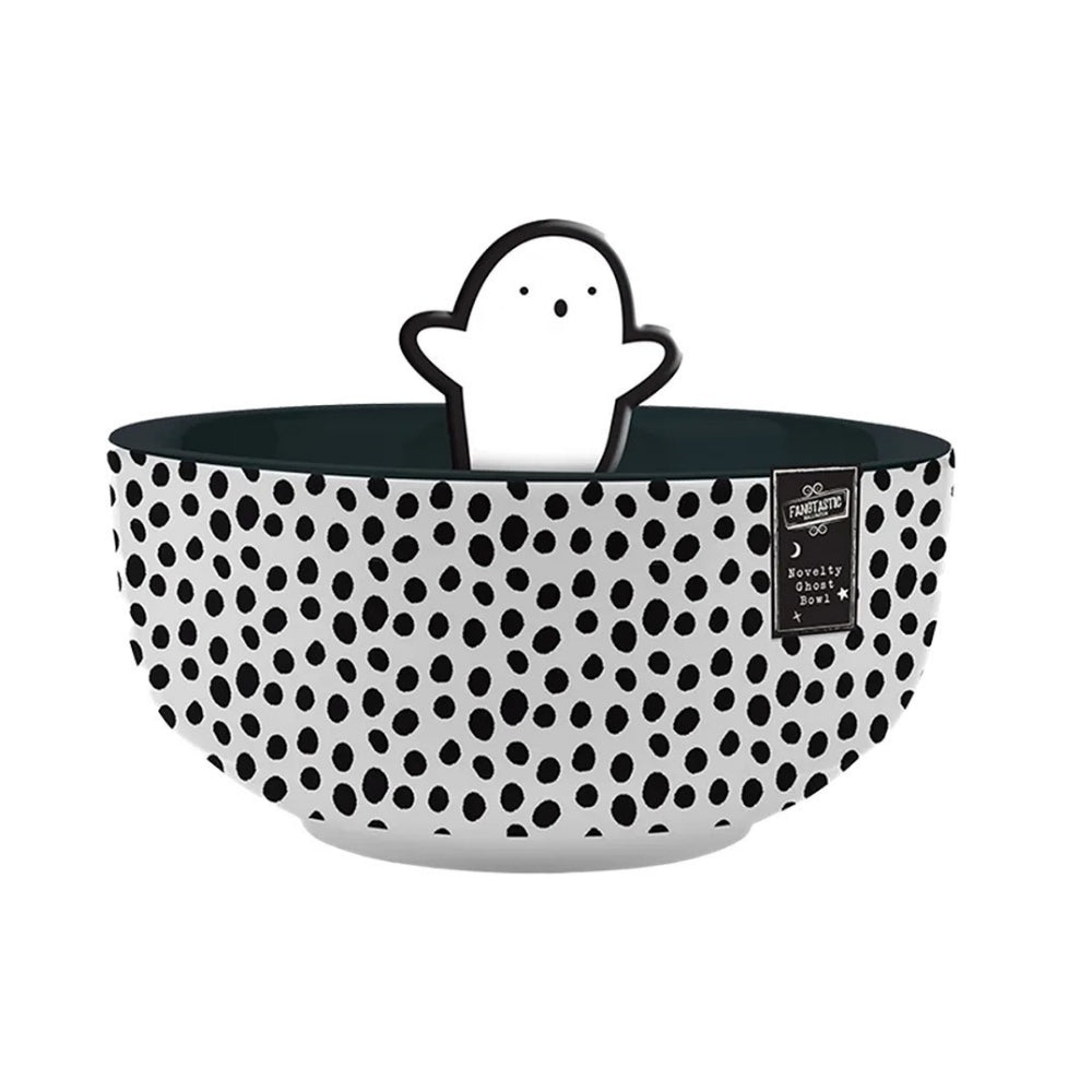 Fang-Tastic Novelty Bowl with Ghost Figurines