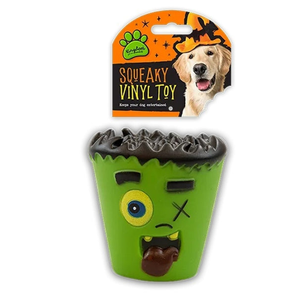Kingdom Halloween Squeaky Vinyl Dog Toy Set 
