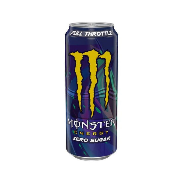 Monster Energy Full Throttle Zero Sugar Energy Drink | 500ml, Slim Can