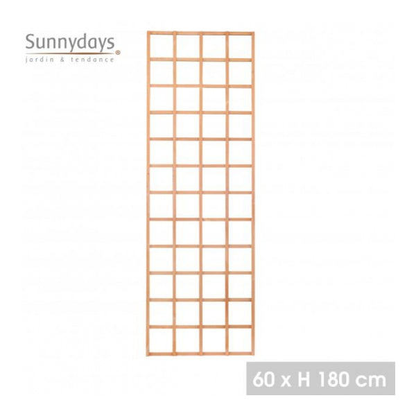 Sunnydays Rectangular Wooden Lattice Garden Trellis | 180 x 60cm