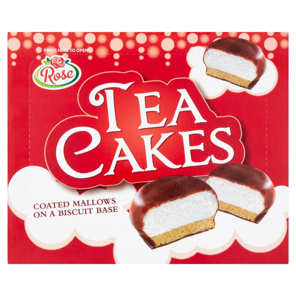 Rose Chocolate Teacakes | 6 Pack