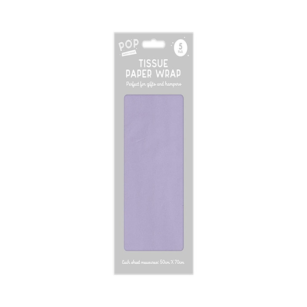 Pastel Tissue Paper Gift Wrap | Assorted Colours, 50 x 70cm Sheets