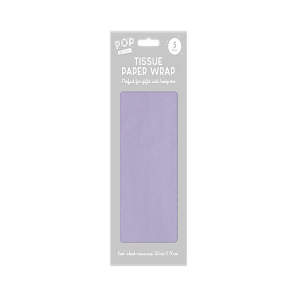 Pastel Tissue Paper Gift Wrap | Assorted Colours, 50 x 70cm Sheets