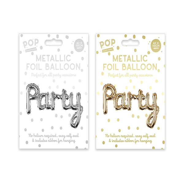 Party Metallic Foil Balloon - 1 Pack