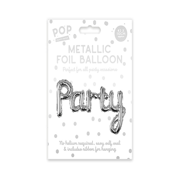 Party Metallic Foil Balloon - 1 Pack