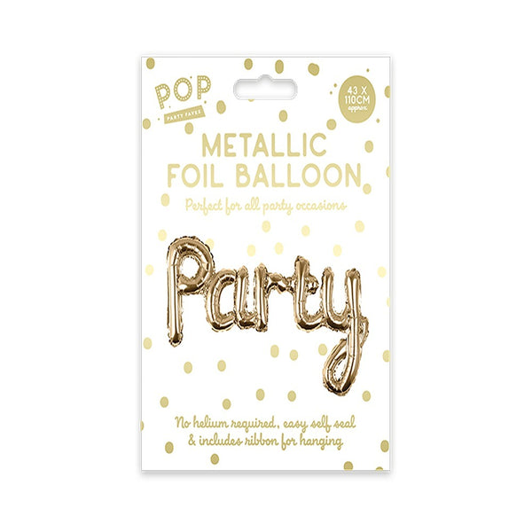 Party Metallic Foil Balloon - 1 Pack