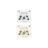 Metallic Assorted Party Balloon Set | Pack of 12, Assorted Colours and Designs