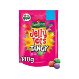 Rowntrees Jelly Tots Tangy Jelly Sweets | 140g, Vegan, Real Fruit Juice