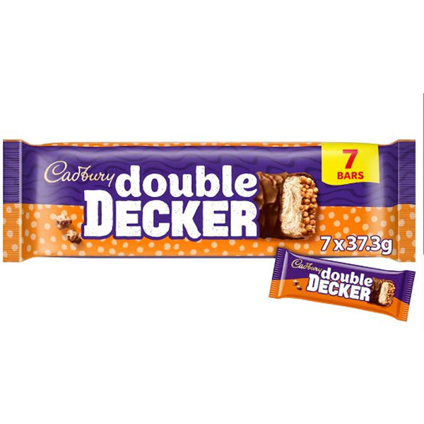 Cadbury's Double Decker Chocolate Bars | Pack of 7