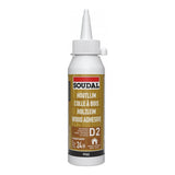 Soudal D2 Wood Adhesive | Fast-Drying, Dries Transparent, 125g