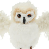 Koopman Owl Hanging Deco | 20Cm White