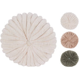 Round Velour Cushion 38cm | Assorted Designs