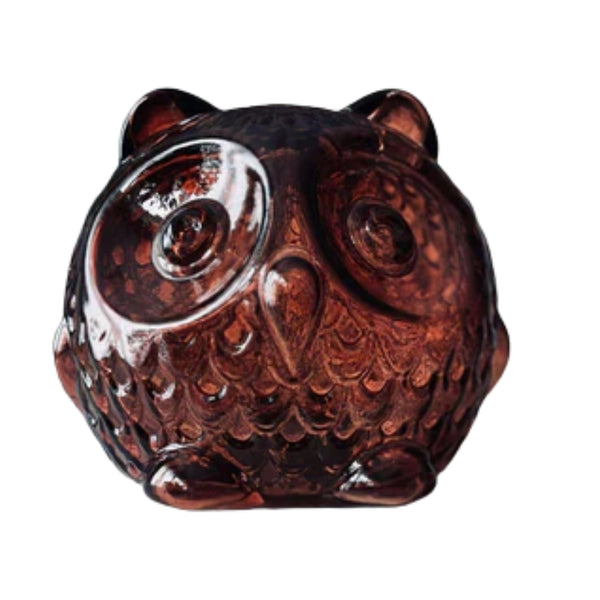 Koopman Glass LED Owl Light | 10cm | 4 Colors