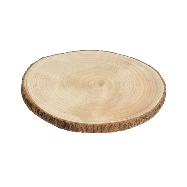 Koopman Natural Wood Slice Bark | 30x2cm