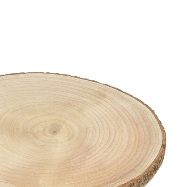 Koopman Natural Wood Slice Bark | 30x2cm