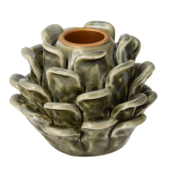 Koopman Ceramic Pinecone Candle Holder | 6.5cm