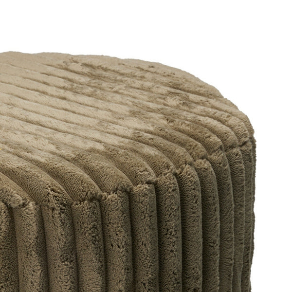 Koopman Chunky Cord Stool | Olive 40x29cm