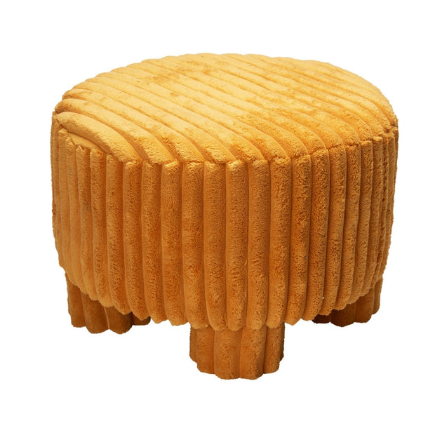 Koopman Chunky Cord Stool Ochre | 40x29cm