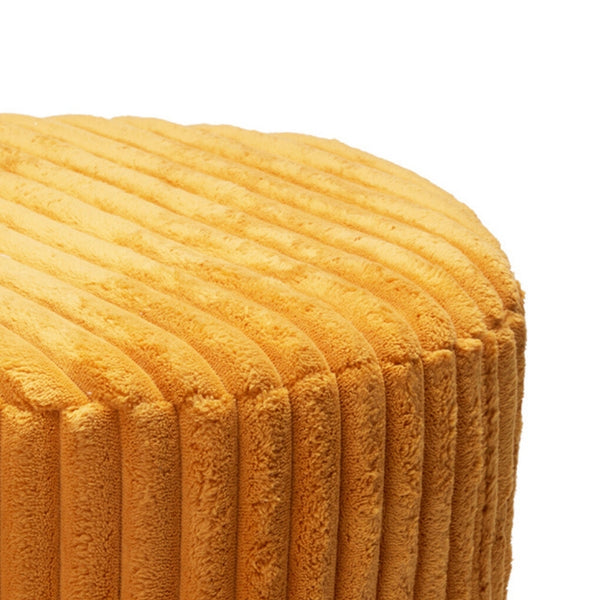 Koopman Chunky Cord Stool Ochre | 40x29cm