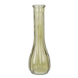 Koopman Woodland Glass Vase Set | 21cm | Amber & Green