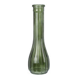 Koopman Woodland Glass Vase Set | 21cm | Amber & Green