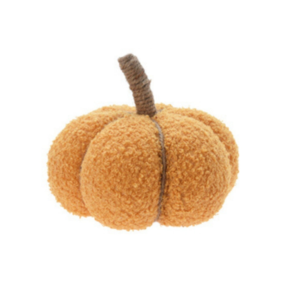 Koopman Plush Pumpkin Decoration Teddy | 14cm | 3 Colors