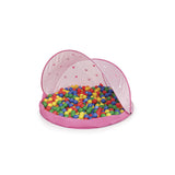 Toy Hub Pink Play Tent with Balls Kids Playhouse | For Kids, Ball Pit