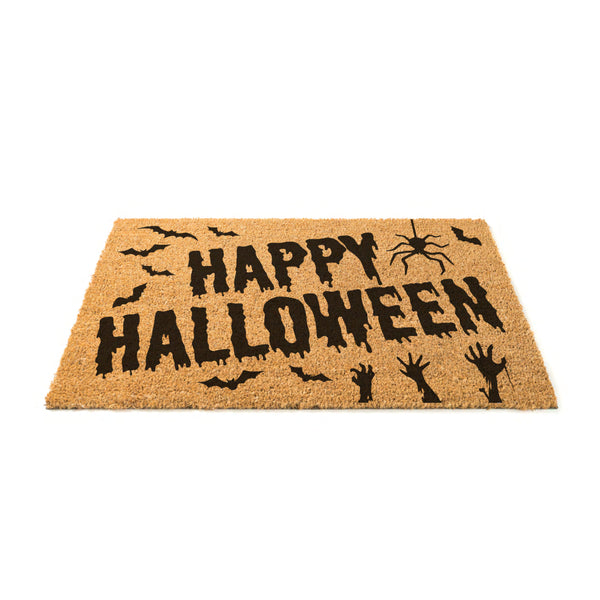 Happy Halloween Entrance Mat | Spooky Bat Design, 40 x 60 cm