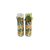 Citrus Tube Candle | 6 x 20cm, Tall Cylindrical, Citrus Scent