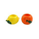 Lemon or Orange Decorative Tealight Candle Holder | 11 x 8cm